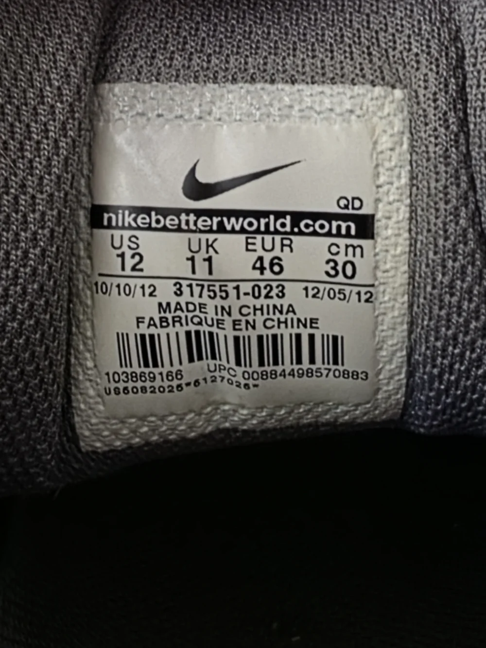🔥 Nike Gray Neon Yellow Air Max Wright LTD Men's Size 12 Athletic Shoes